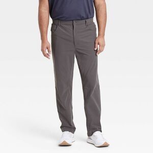 All In Motion - Men's 360 Lifestyle BIg 5-Pocket Golf Pant - All I Dark Gray